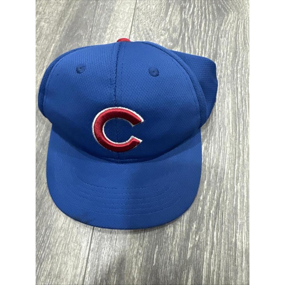 Chicago Cubs Boys Hat Blue Adjustable Strap Cap MLB Baseball Youth Size